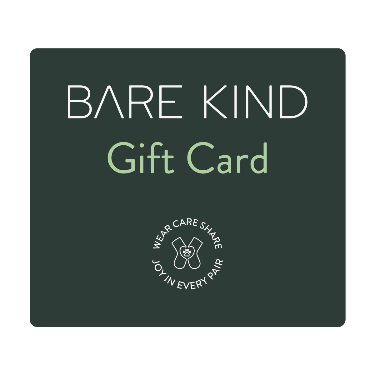 Bare Kind Gift Card (Gift Voucher) | £150