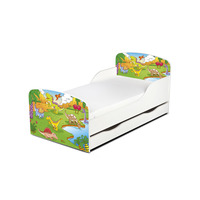 Bedding & Beyond Dinosaur Toddler Bed with Underbed Storage