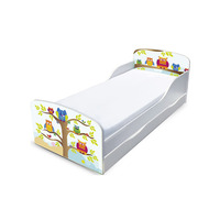 Bedding & Beyond Owls Toddler Bed with Underbed Storage