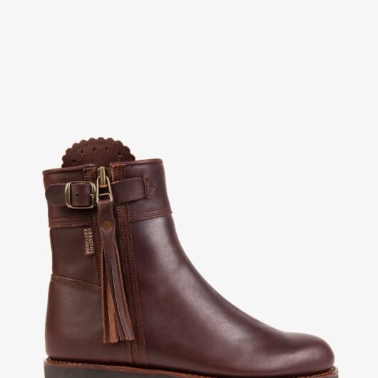 Cropped Wool-Lined Tassel Boot