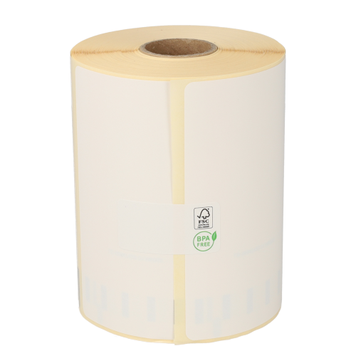 12x Dymo S0947420 compatible labels, 102mm x 59mm, 575 labels, white, permanent