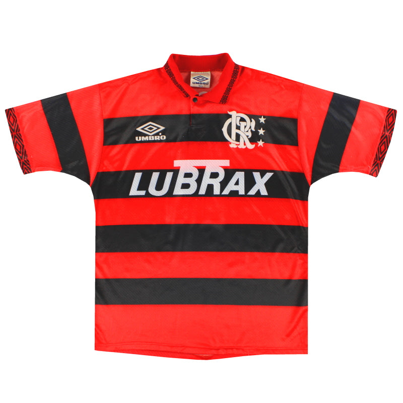 1993-94 Flamengo Umbro Home Shirt L - Central and South American Clubs / Very Good / Large