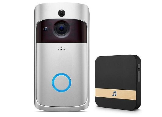 3-in-1 Wi-Fi Video Doorbell With Optional Chime - 2 Colours