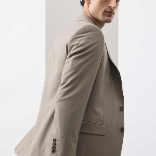 Autograph Tailored Fit Performance Suit Jacket Onyx