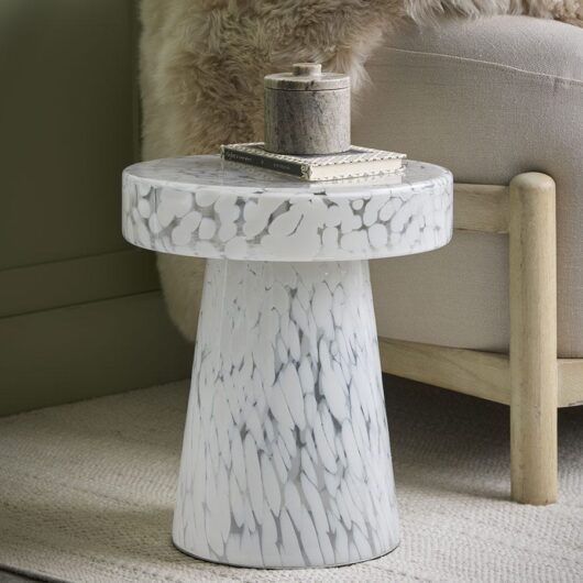 Confetti Glass Side Table
