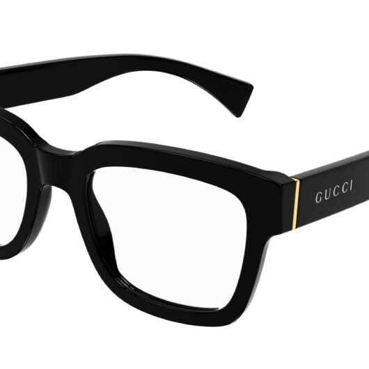 Gucci Unisex Gucci GG1138O 001 Optical frames Acetate Black Squared