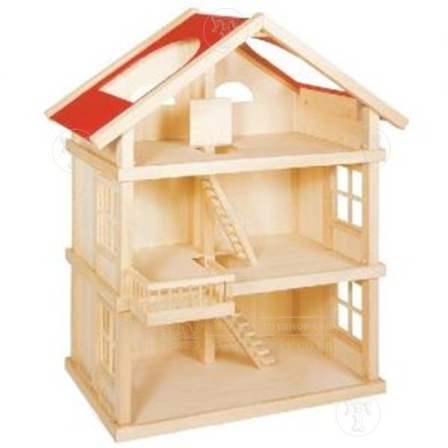 Large Wooden Dolls House