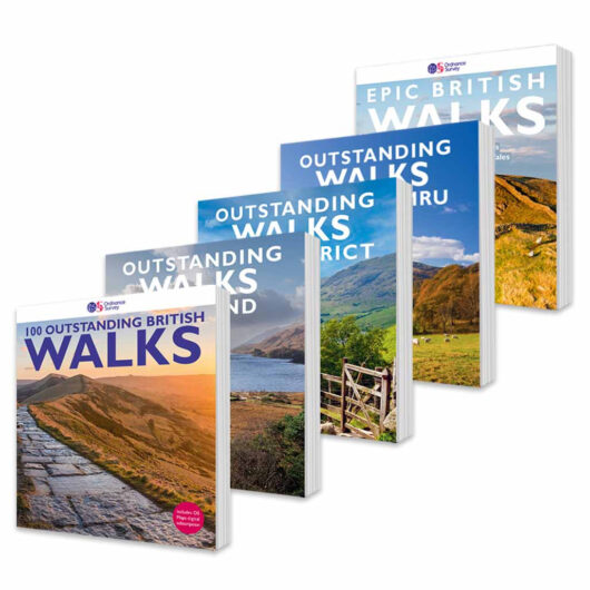 Ordnance Survey The Complete Set of Outstanding Walks Series