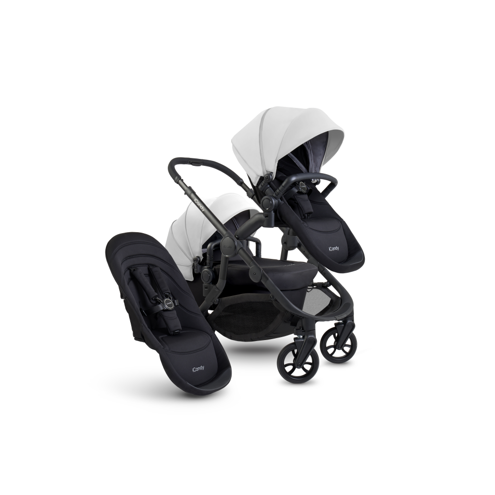 iCandy Orange 4 Double Pushchair Bundle - Glacier